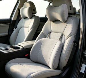 Car Headrest and Lumbar Support