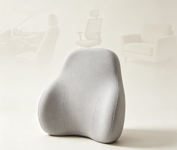 Memory Foam Lumbar Support Cushion